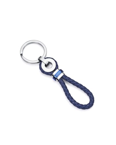 Viceroy Llavero acero en azul y piel...