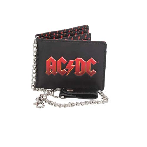 Nemesis Now Cartera ACDC, Negro, 11 cm