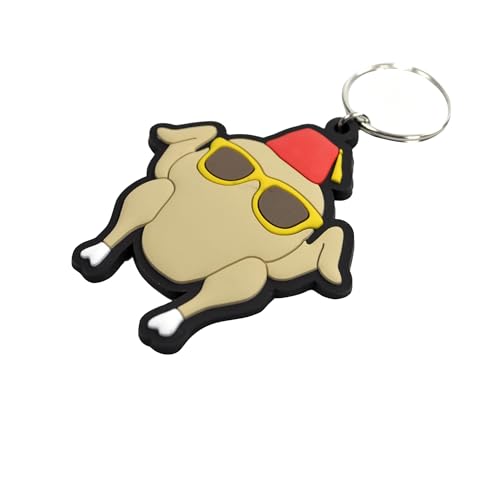 FRIENDS Turkey Rubber Keyring Llavero,...