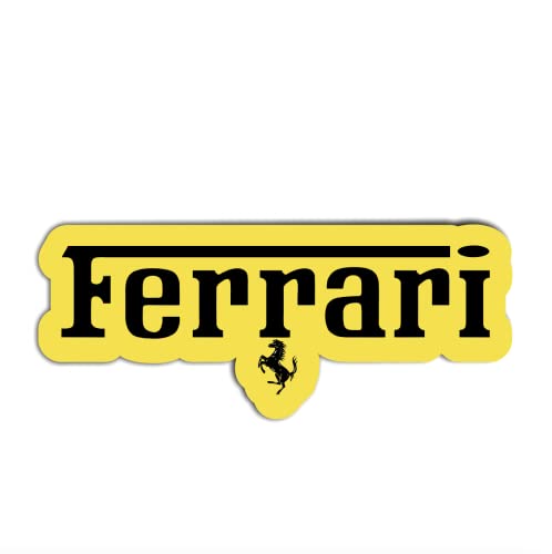 Ferrari Amarillo Sticker, Pegatina,...