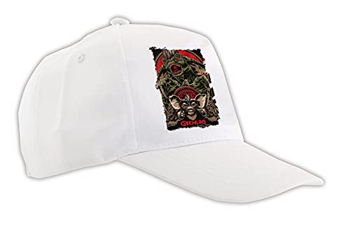 Gorra Blanca Gremlins Gizmo Cartel DE...
