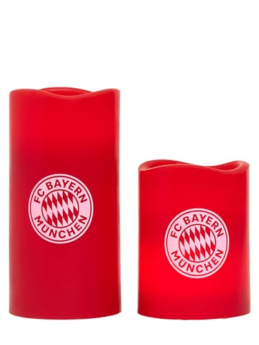 FC Bayern München Juego de 2 velas LED,...