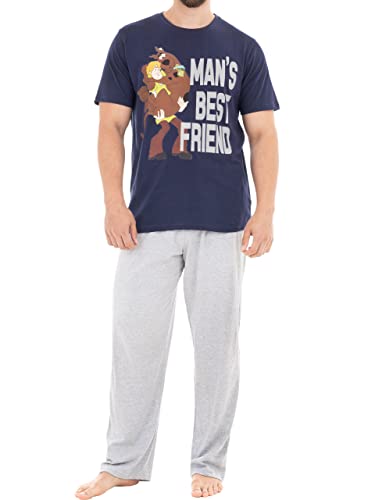 Scooby-Doo! Pijama para Hombre Azul Size...