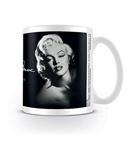 Marilyn Monroe Negro Taza de cerámica,...