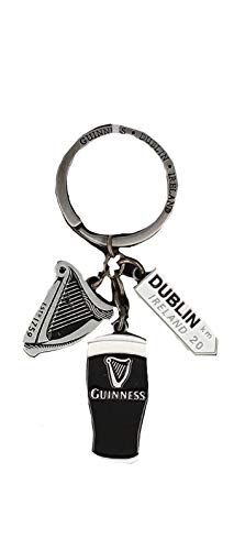 Guinness Oficial Multi-Charm Llavero con...