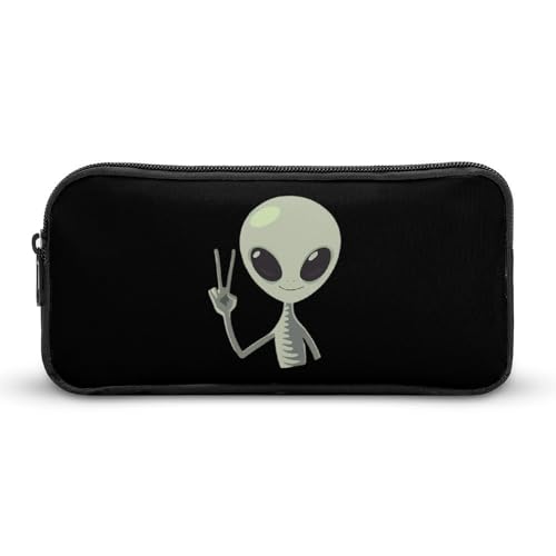 Peace Alien - Estuche para lápices de...