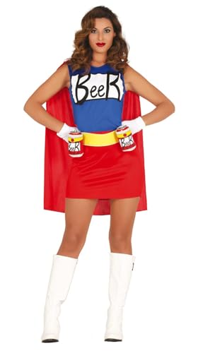 FIESTAS GUIRCA Disfraz de Mujer-Cerveza...