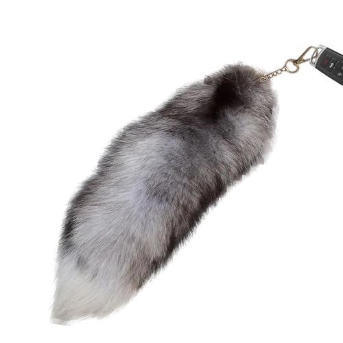 Wisylizv Llavero colgante de cola –...