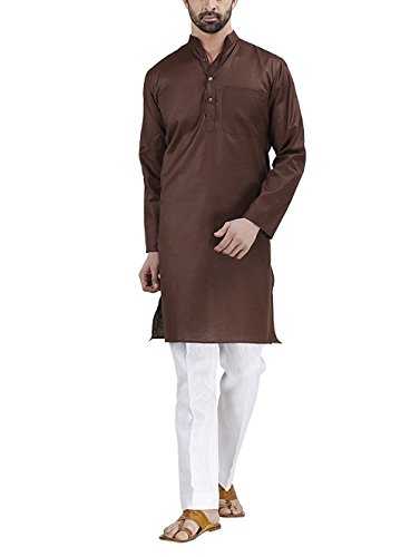 Kurta Royal - Pijama de algodón y lino...