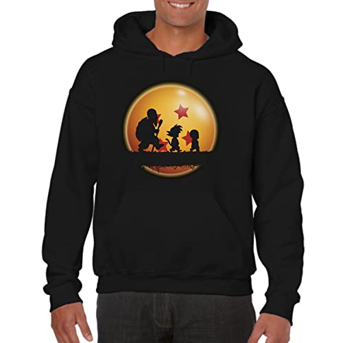 Sudadera de Hombre DB Anime Manga Dragon...