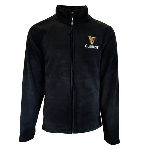 Guinness Black Harp Fleece, Negro, S