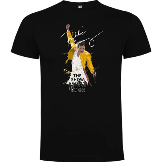 Camiseta Show Must Go On Black XL