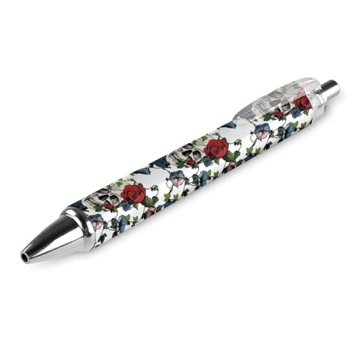 Dia De Los Muertos Day Dead Rose Skulls...