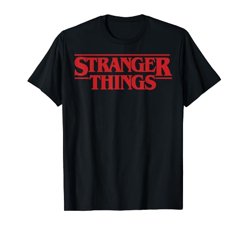 Netflix Stranger Things Simple Red Logo...