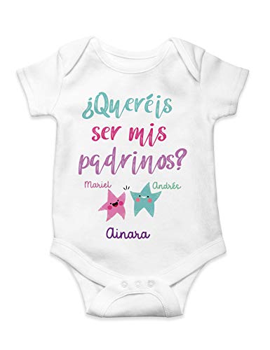 Body Bebé unisex ¿quereis ser mis...