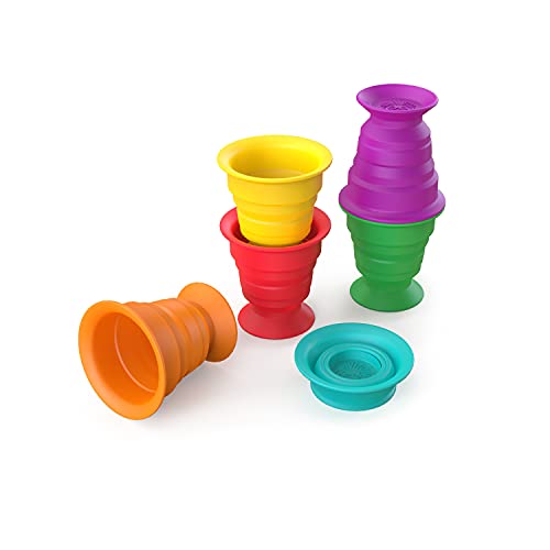 Baby Einstein, Stack & Squish Cups, 6...