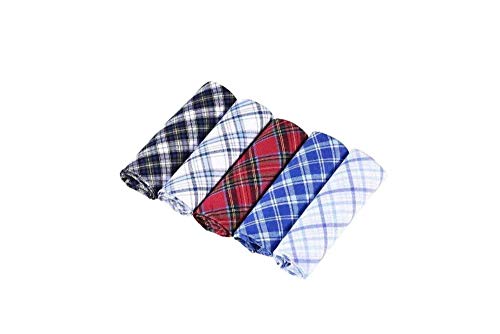 JukLoos Pack de 5 pañuelos de hombre...
