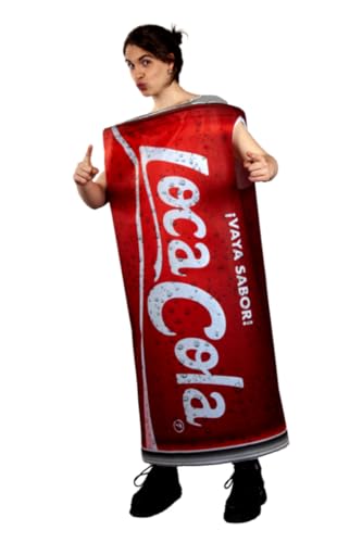 DISBACANAL Disfraz Loca Cola para Adulto
