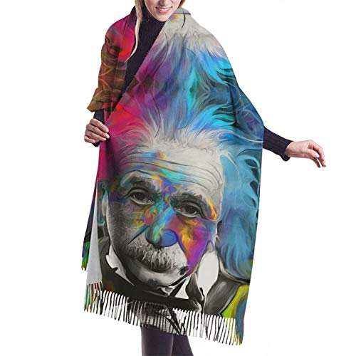 Albert Einstein Art - Bufanda de...