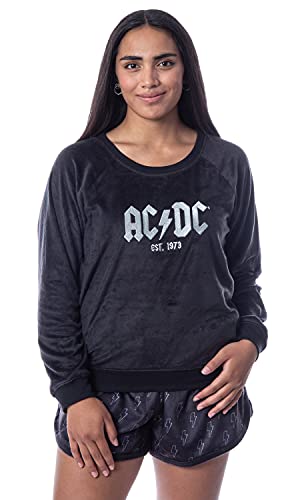 AC/DC Conjunto de pijama de sueño con...