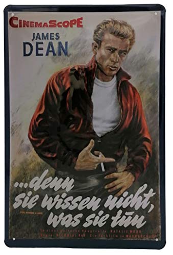 Cartel de chapa retro de 30 x 20 cm,...