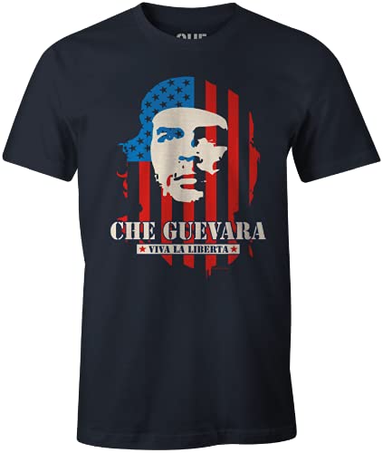 Che Guevara MECHEGDTS012 Camiseta, Azul...