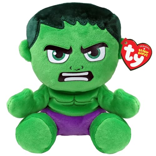 TY Beanie Babies Marvel Hulk Soft 15cm