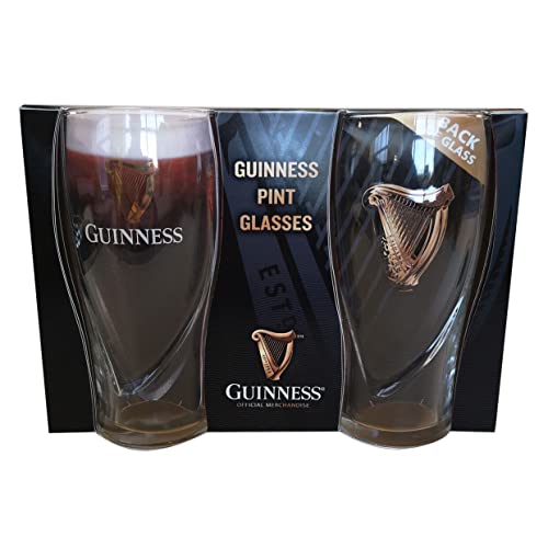Guinness – Juego de 2 vasos con...