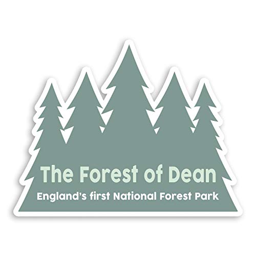 2 pegatinas de vinilo del bosque de Dean...