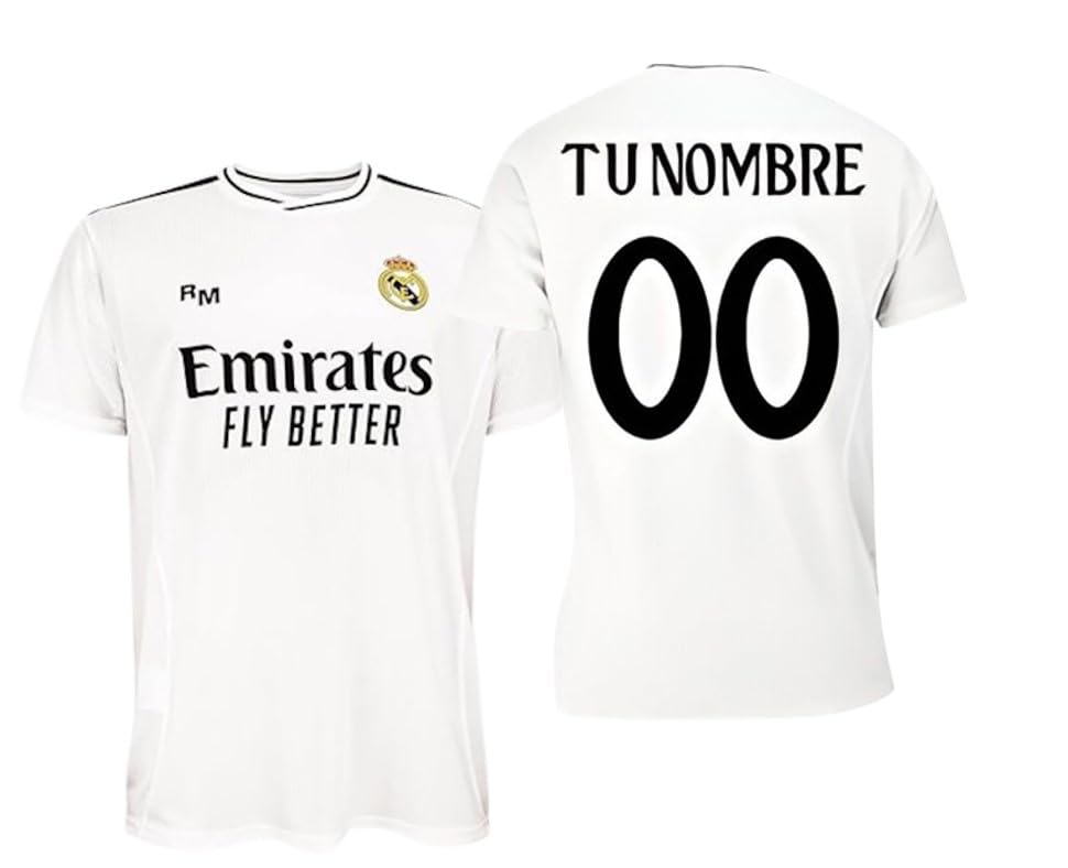 Real Madrid Camiseta Personalizada con...
