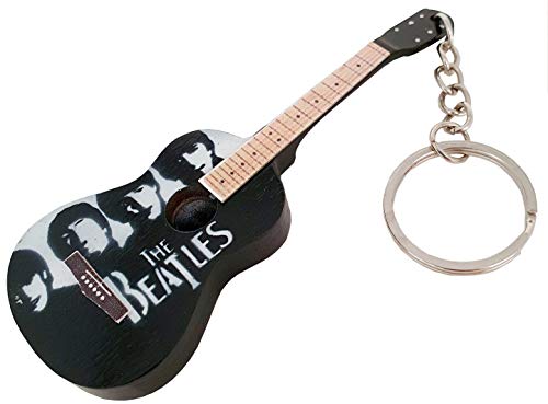 LLAVERO MADERA GUITARRA THE BEATLES...