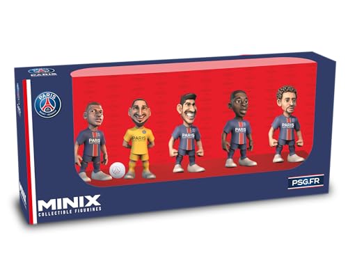 MINIX - Pack de 5 Figuras París...