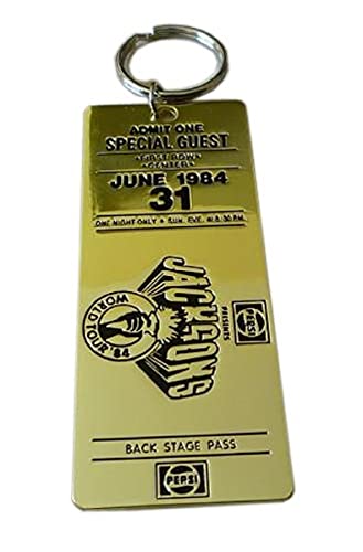 Michael Jackson World Tour 84 Llavero...