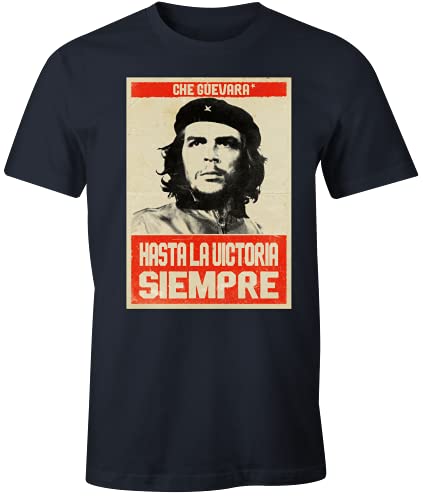Che Guevara MECHEGDTS031 Camiseta, Azul...
