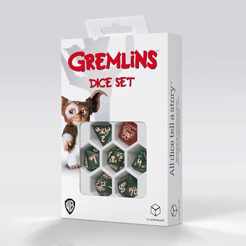 Juego de dados Gremlins de Q-Workshop,...