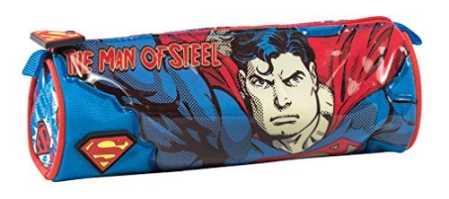 Graffiti Superman Estuches, 22 cm, Azul...
