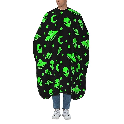 Delantal De Peluquero Alien Divertidas...