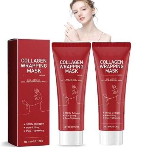 Mascarilla de colágeno rojo con...