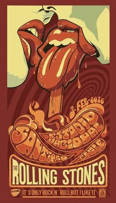 Poster cartel vintage retro concierto...