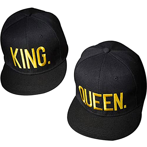 dcas 2 Piezas Queen Gorra, King & Queen...