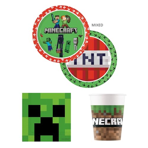 Procos - Set de fiesta Minecraft,...