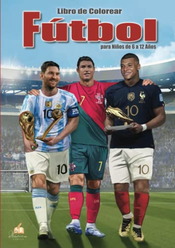 Fútbol Libro de Colorear para Niños de...