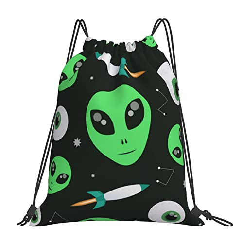 Kyliele Alien - Bolsas con cordón para...