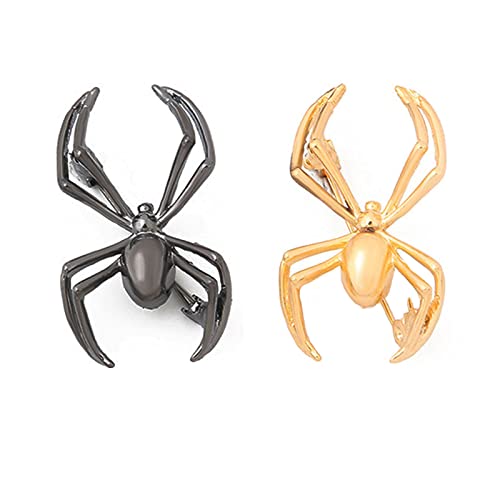 2 Broches de araña Broche de Halloween...