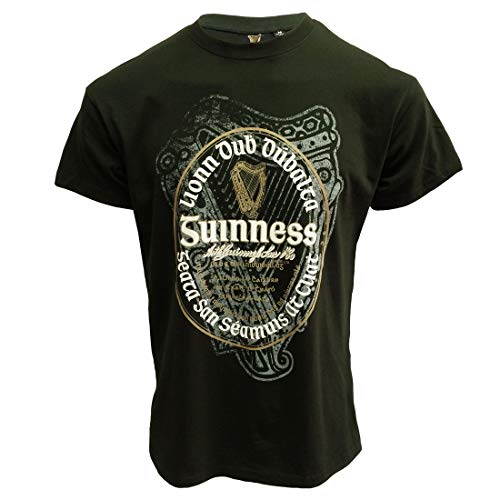 Botella Guinness Camiseta de etiqueta...