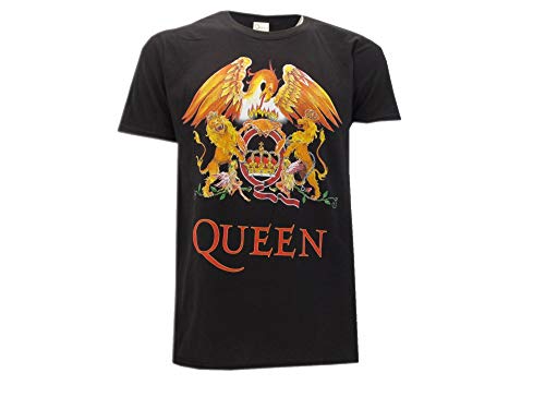 Camiseta negra Queen - Camiseta...