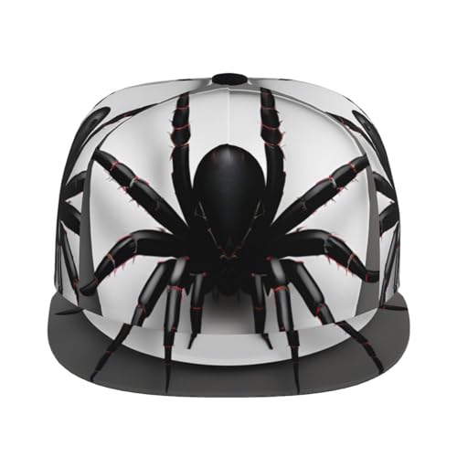 EdsfFehs Gorra negra con estampado de...