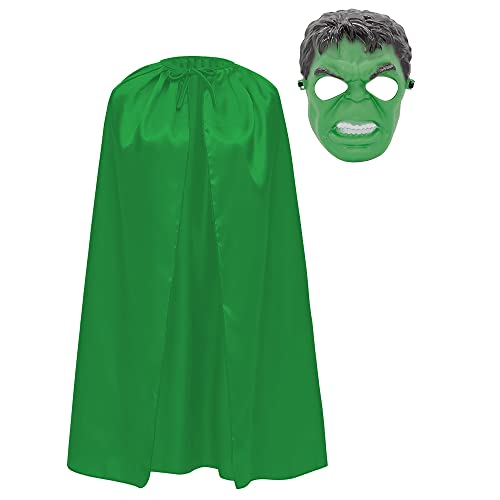 Máscara Hulk y Capas Superheroes Niños...