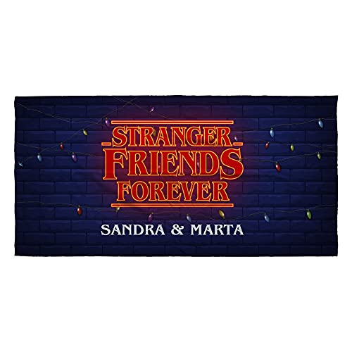 LolaPix Toalla Stranger Forever. Regalos...