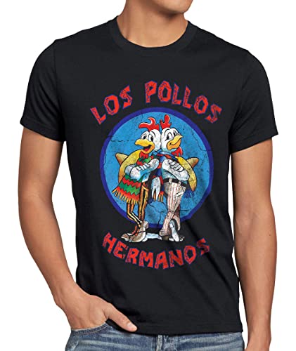 style3 Los Pollos Camiseta para Hombre...